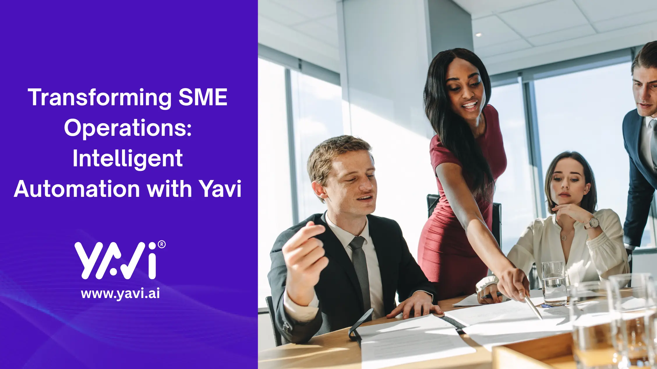 Intelligent Automation for SMEs with Yavi